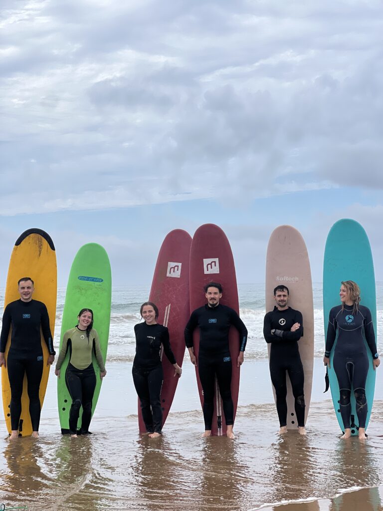 surfing in taghazout