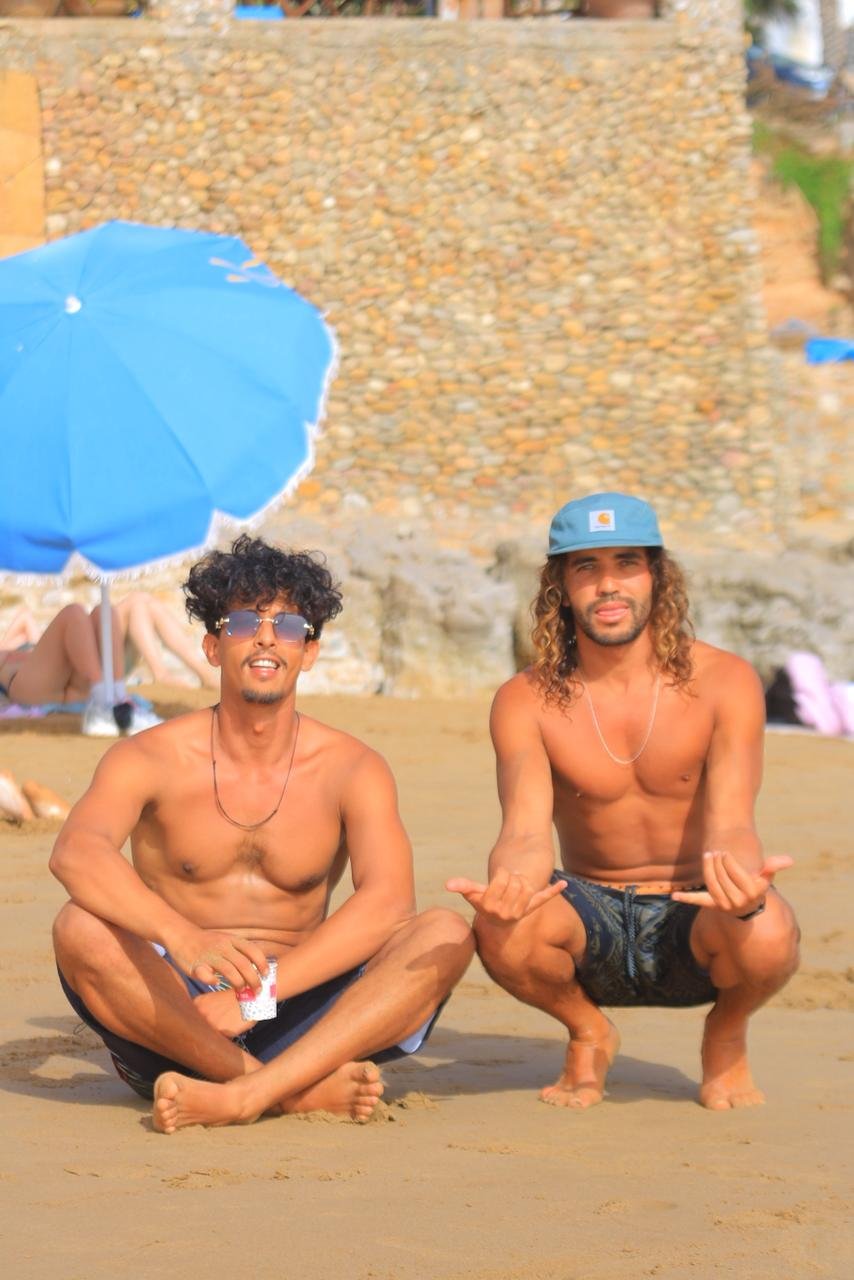 Abdellah and Jamal, the local team behind Taghazout Discovery in Taghazout