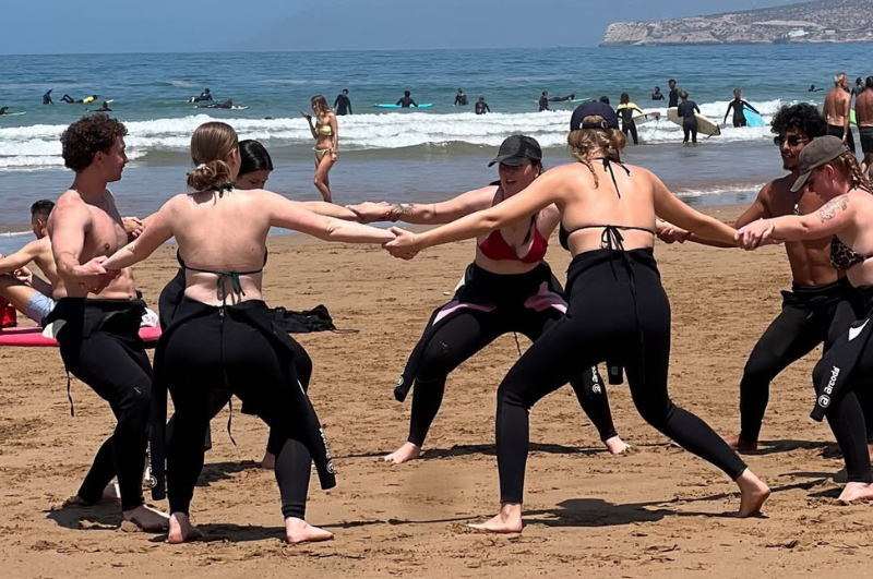 Best Surf School Taghazout Group Surf Lesson Taghazout with Local Instructor