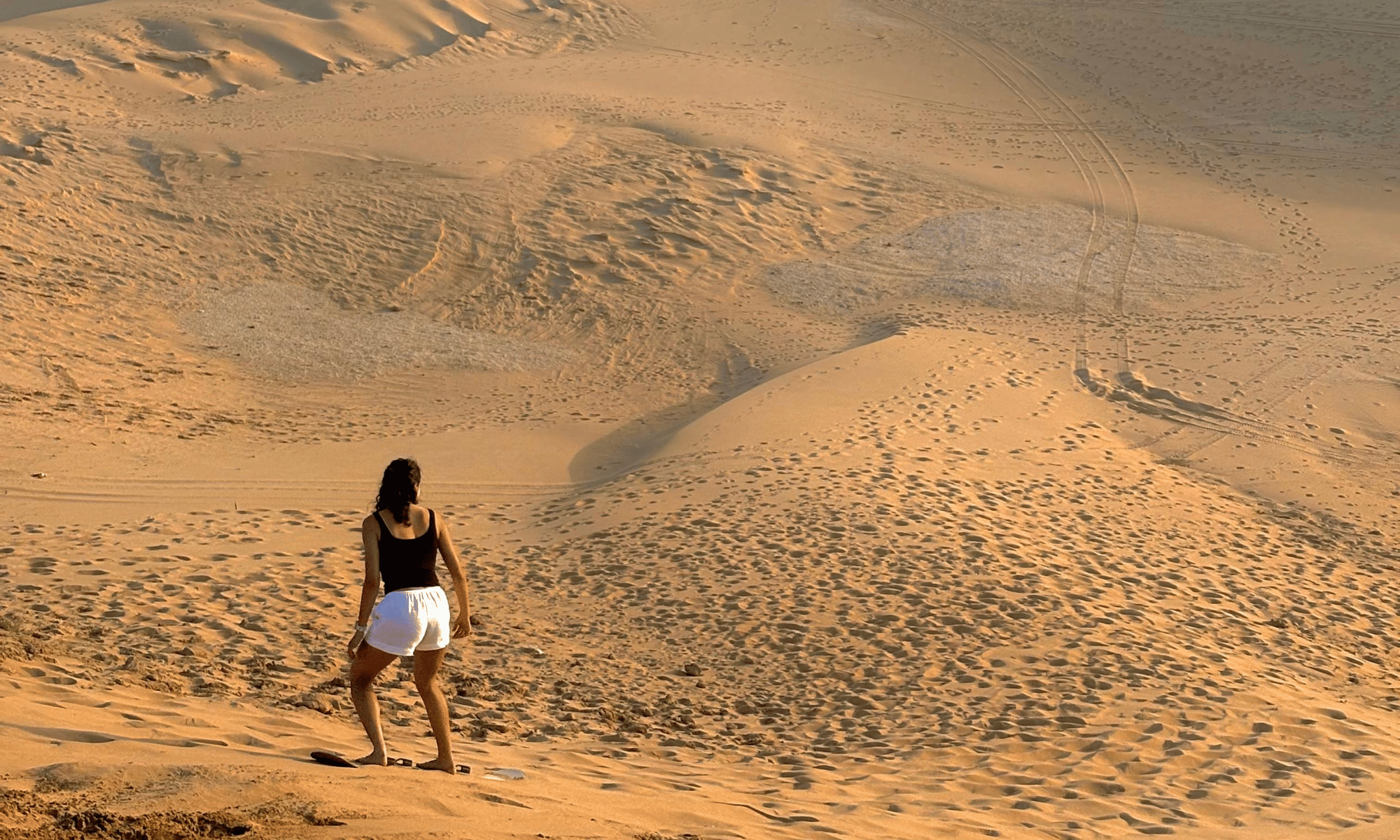 Sandboarding Taghazout prices – sunset session at the Timlalin Dunes near Taghazout and Agadir, Morocco 2026