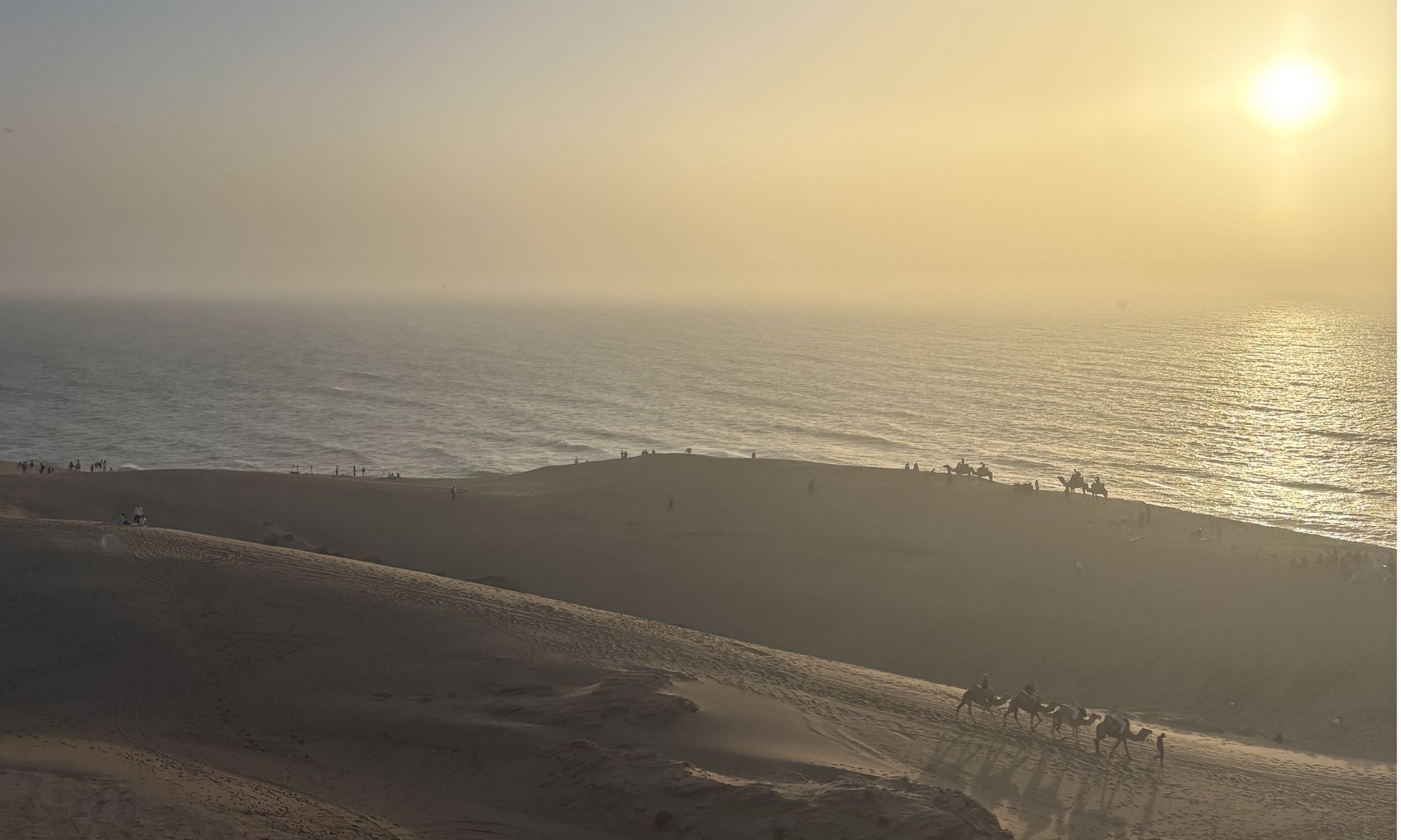 Timlalin Dunes near Taghazout Morocoo